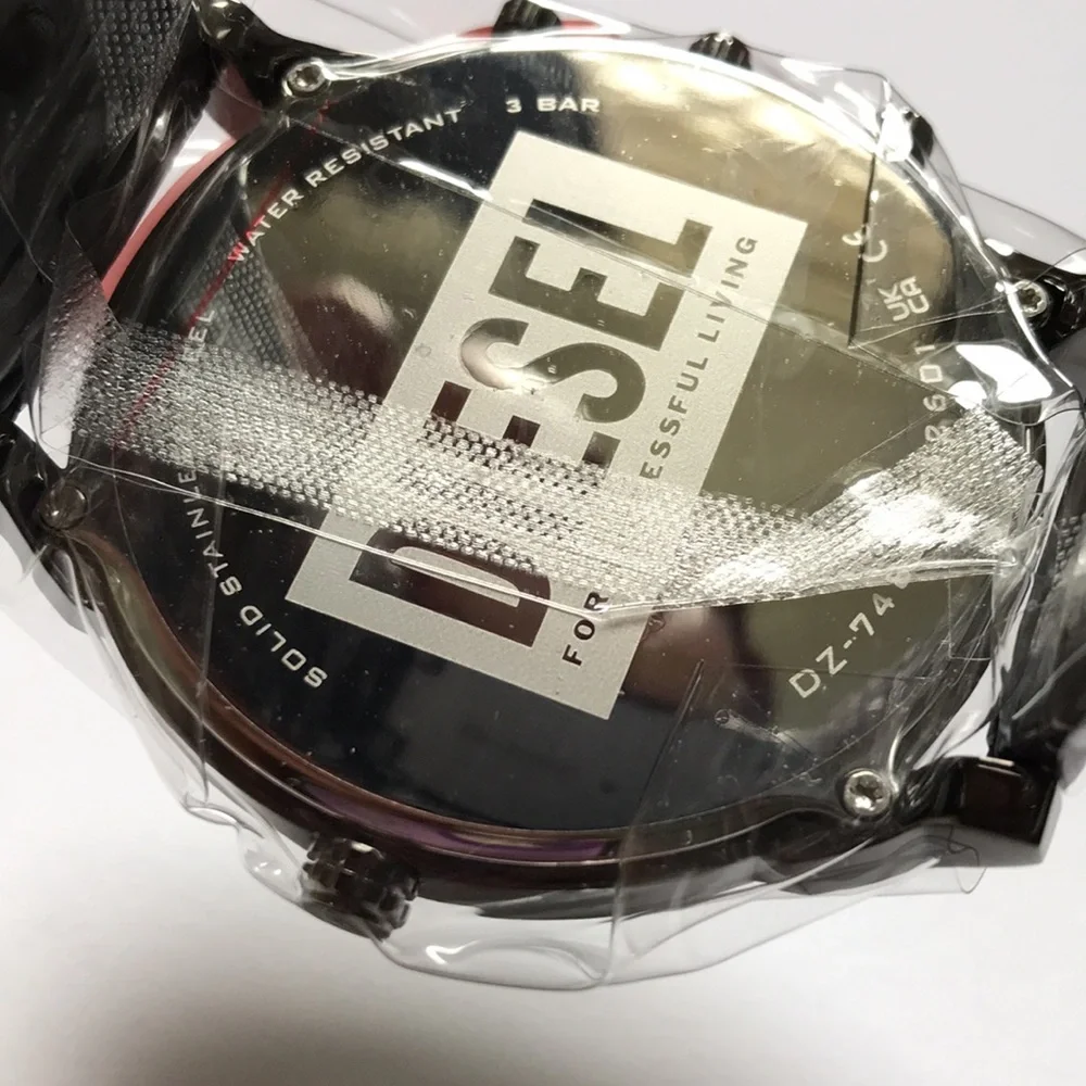 New Authentic Diesel Mr. Daddy Slim Multi-Movement Stainless Steel Watch –
